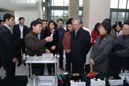 Yongxiang Lu, President of CAS visited NIMTE