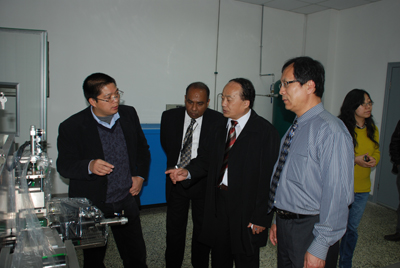 Dave Ghosh from NRC Institute for Fuel Cell Innovation (Canada) Visited NIMTE