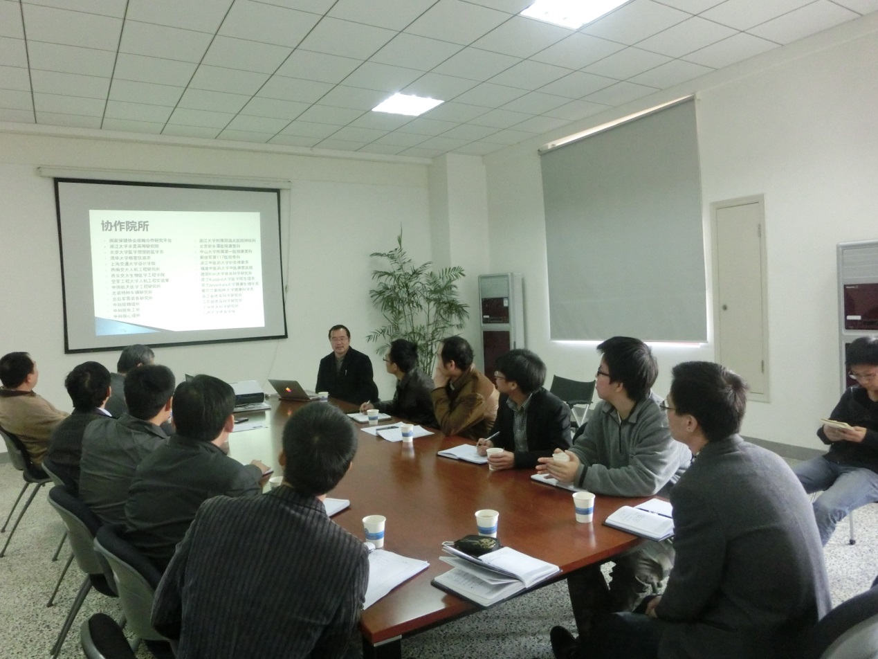 Prof. Jian Wang from Zhejiang University Visits NIMTE