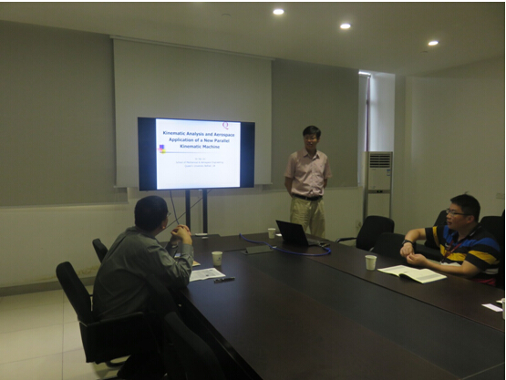 Dr. Yan Jin of Queen’s University Belfast visits CNITECH,CAS