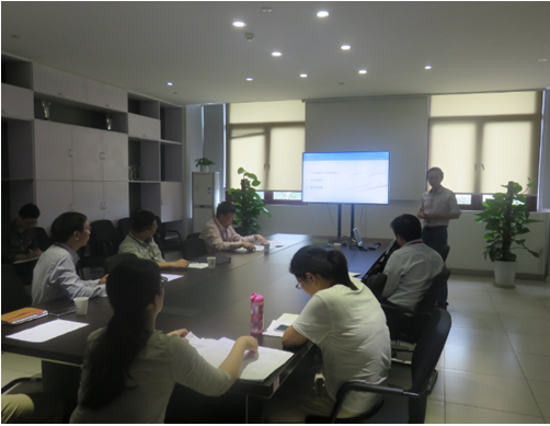 Dr. Haibin Yin of Wuhan University of Technology visits Ningbo Institute of Industrial Technology, CAS
