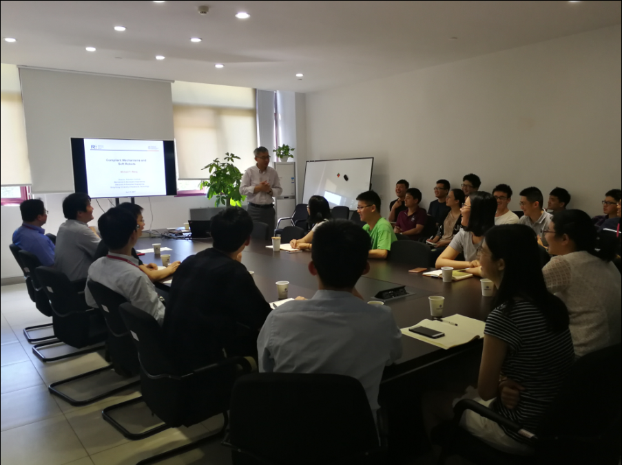 Dr. Michael Yu Wang of HKUST Robotics Institute visits Ningbo Institute of Industrial Technology, CAS